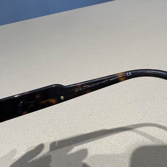 Stella McCartney Tortoiseshell & Gold Sunglasses - Picture 4 of 6